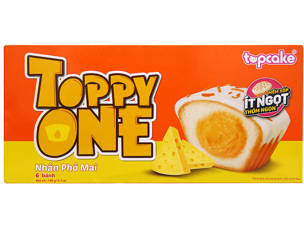 Bánh Topcake Toppy One - hộp 360g
