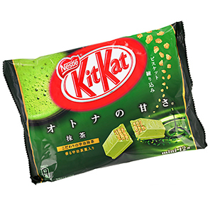 Bánh trà xanh Kitkat Nhật Bản - 12 thanh 12.3g