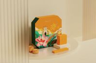 Bánh trung thu Hữu Nghị hộp Thanh Nguyệt Trứ Danh - 4 bánh