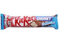 Bánh xốp phủ socola KitKat Chunky Cookies & Cream thanh 38g