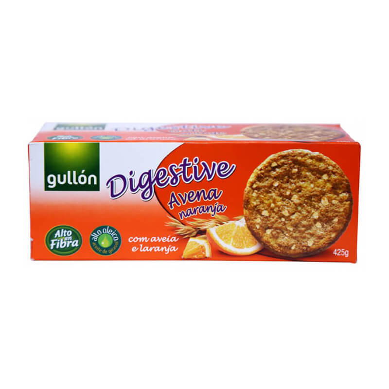 Bánh yến mạch Gullon Digestive Oats Orange (425g)
