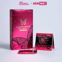 Bao cao su Jex Glamourous Butterfly Moist Type (12 cái/hộp)