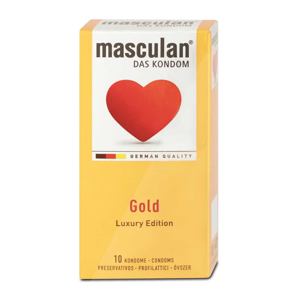 Bao cao su Masculan Gold (Hộp 10 chiếc)