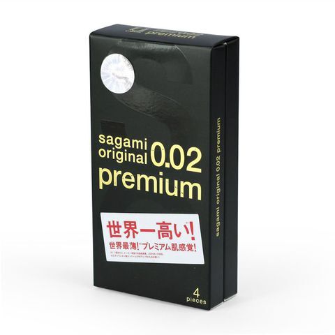 Bao cao su Sagami Original 0.02 Premium (Hộp 4)