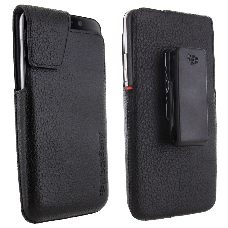 Bao da đeo BlackBerry Z30 - Leather Swivel Holster