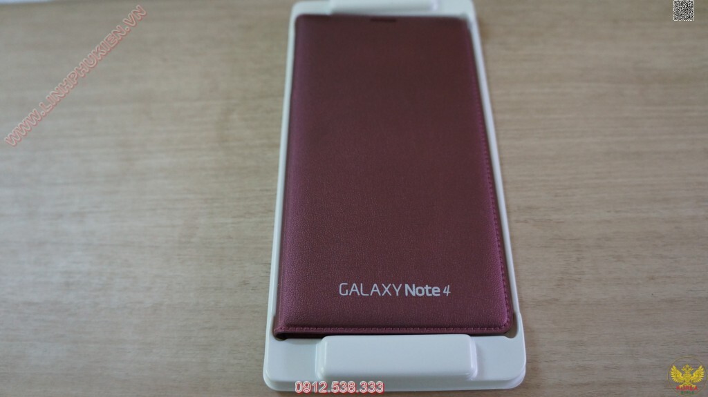 Bao da LED Flip Wallet Samsung Galaxy Note 4 N910