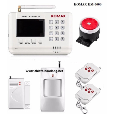 Báo động chống trộm không dây KOMAX KM-6100