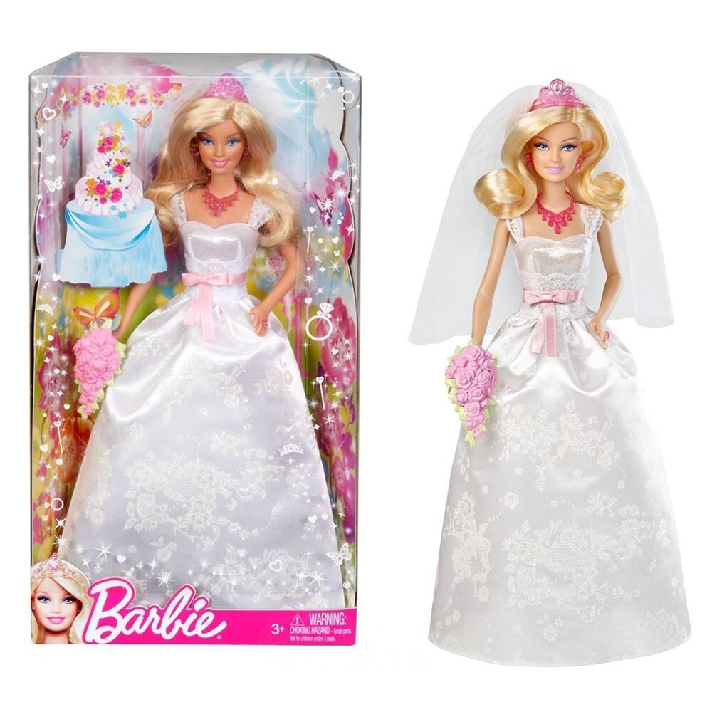 Búp bê cô dâu hoàng gia Barbie X9444