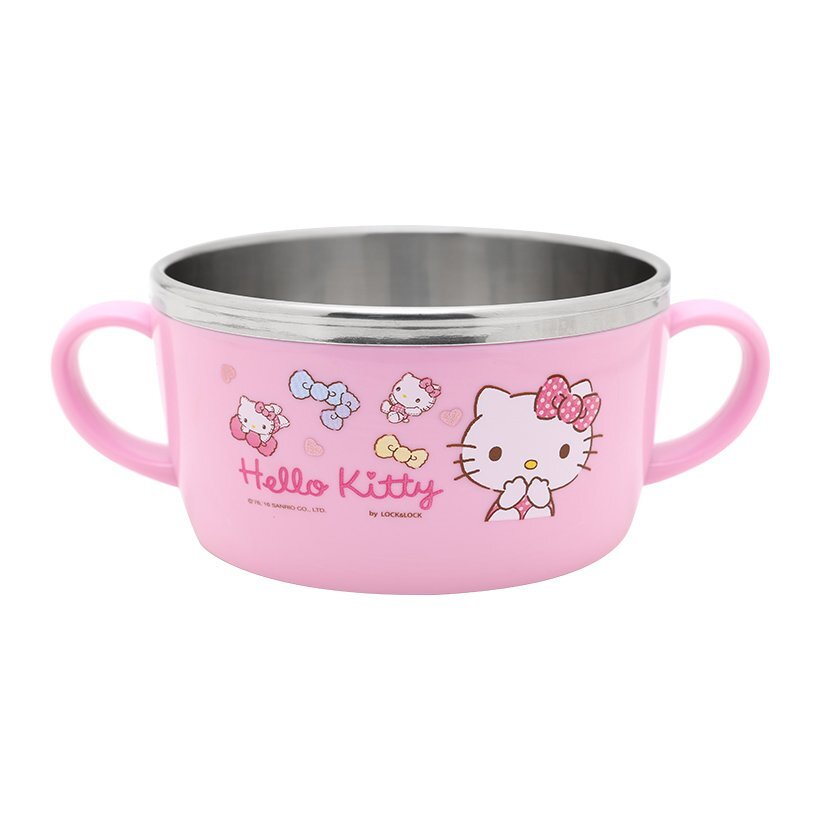 Bát ăn cho bé Hello Kitty LKT425 (13,5 x 9,5 x 5 cm)