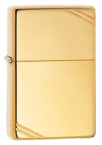 Bật lửa Zippo 270 Vintage High Polish Brass Slashes