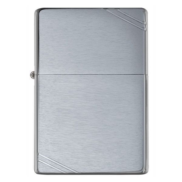 Bật lửa Zippo Brushed Chrome Vintage with Slashes 230