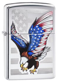 Bật lửa Zippo Eagle Flag