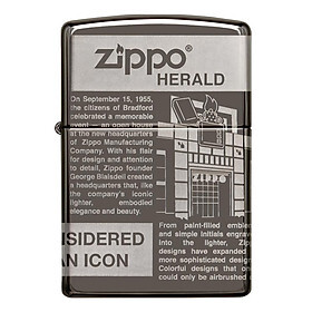 Bật lửa Zippo Newsprint Design
