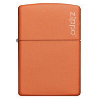 Bật lửa Zippo Orange Matte with Zippo Logo