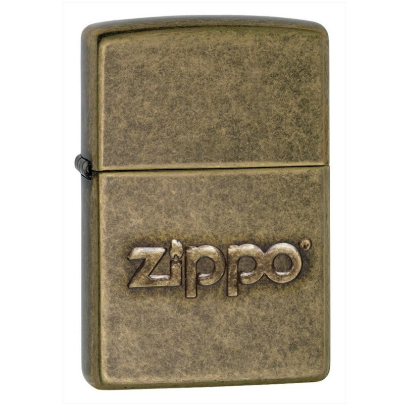 Bật lửa Zippo Stamp Antique Brass