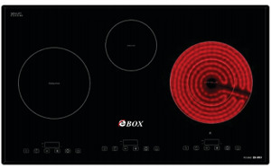 Bếp từ hồng ngoại âm 3 vùng nấu Ebox EB-IR03