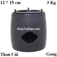 Bếp đun nước pha trà bằng gang BD02