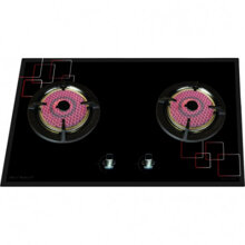 Bếp gas âm hồng ngoại Eurosun EU-GN08 Bếp gas âm hồng ngoại Eurosun EU-GN08