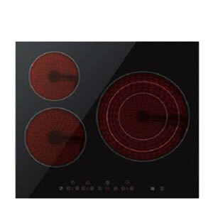 Bếp hồng ngoại âm 3 vùng nấu Baumatic BHC615.3