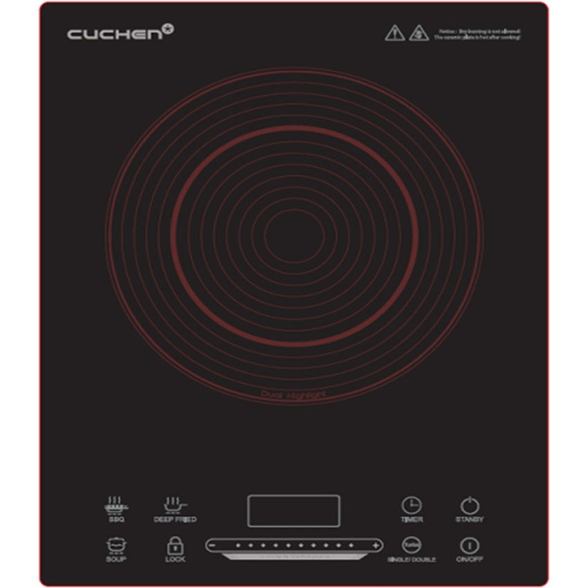 Bếp hồng ngoại dương 1 vùng nấu Cuchen CHR-F161VN