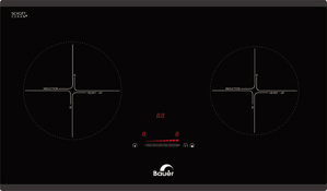 Bếp từ âm 2 vùng nấu Bauer BE-820GTS