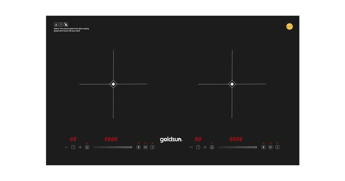 Bếp từ âm 2 vùng nấu Goldsun GDI7440