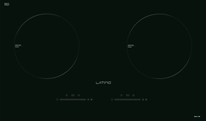 Bếp từ âm 2 vùng nấu Latino LT-668I