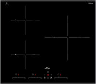 Bếp từ âm 3 vùng nấu Bauer BEU630GT2E