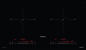 Bếp từ đôi Nagakawa NDI9195