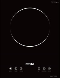 Bếp từ dương 1 vùng nấu Pedini PDN 5589