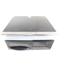 Bếp từ dương 2 vùng nấu Hitachi HT-F8WS