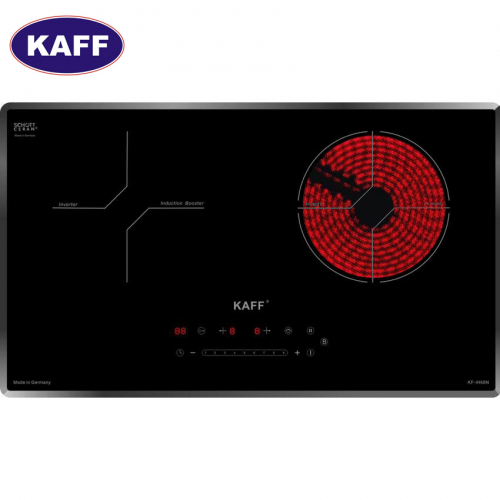 Bếp từ hồng ngoại âm 2 vùng nấu Kaff Hybrid KF-IH68N