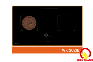 Bếp từ hồng ngoại âm 2 vùng nấu Washi WK 202IE