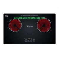 Bếp từ hồng ngoại âm 2 vùng nấu Binova BI-248