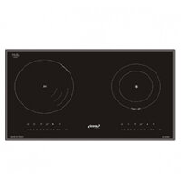 Bếp từ hồng ngoại âm 2 vùng nấu Assisi AS-MIX999