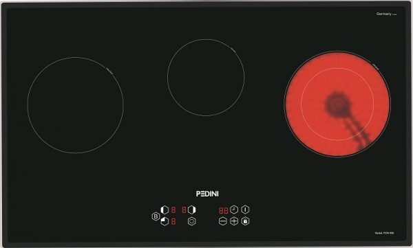 Bếp từ hồng ngoại âm 3 vùng nấu Pedini PDN 888