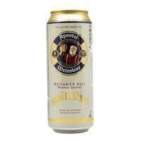 Bia Apostel Weissbier Hell 5,3% Đức - 500ml, 24 lon