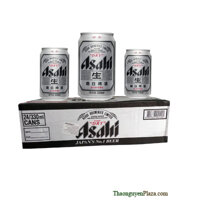 Bia Asahi 5% - Thùng 24 lon 330ml