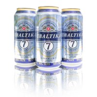 Bia Baltika số 7 5% - 900ml, 12 lon