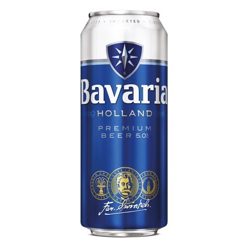 Bia Bavaria Premium Pilsner 5% Thùng 24 lon 500ml