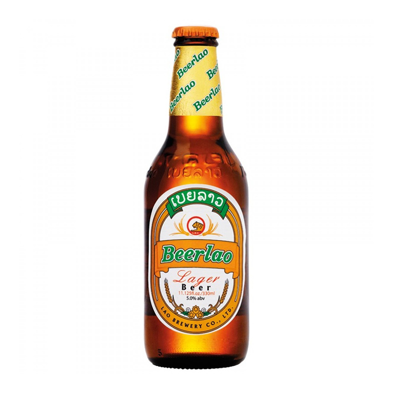 Bia Beerlao Lager 5% Chai 330ml