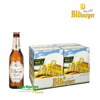 Bia Bitburger premium - Thùng 24 chai 330ml