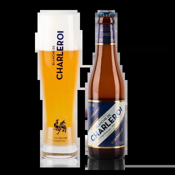 Bia Blanche de Charleroi 5% Thùng 24 chai 330ml