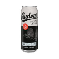 Bia Budweiser Budvar Dark 4,7% Tiệp – 24 lon 500ml