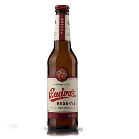 Bia Budweiser Budvar Reserve 7.5% Thùng 24 chai 330ml