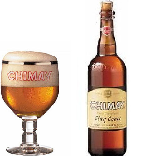 Bia Chimay trắng 8% - chai 750ml