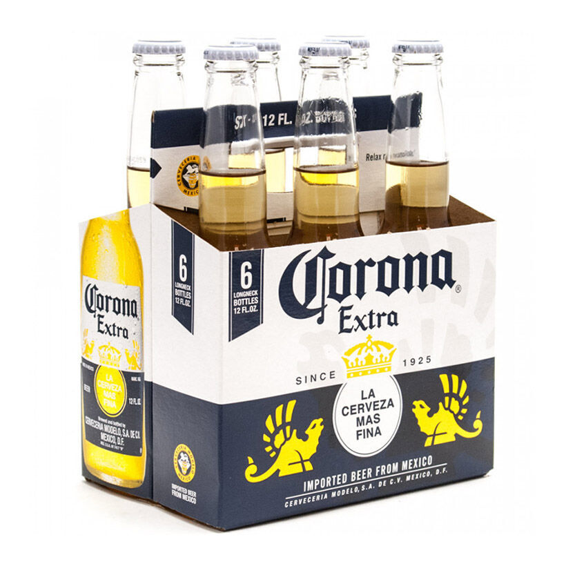 Bia Corona Extra lốc 6 chai x 355ml
