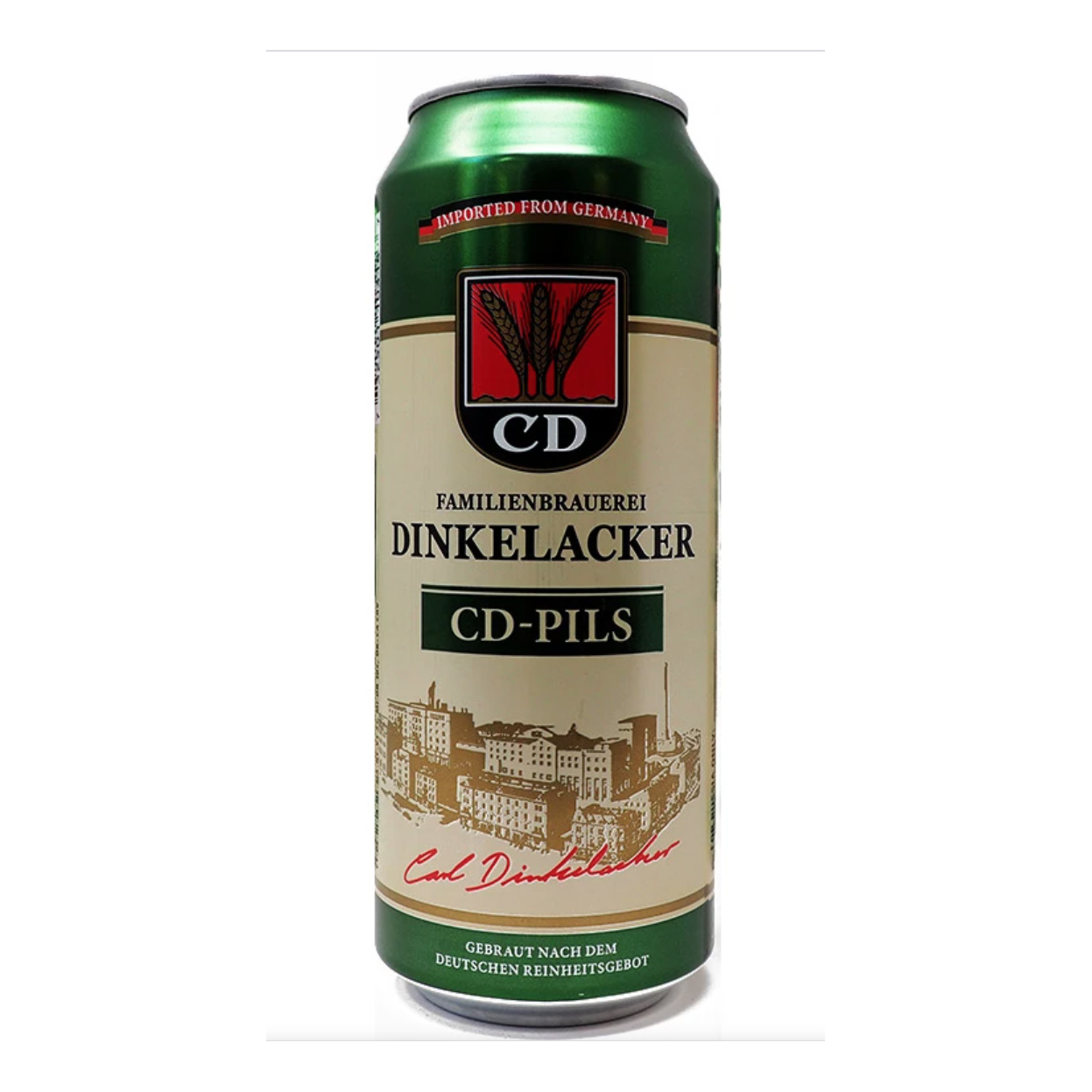 Bia Dinkelacker CD Pils 4.9% - Lon 500ml
