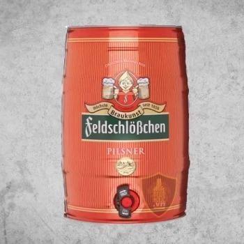 Bia Feldschlobchen Pilsner 4.9% Bom 5L