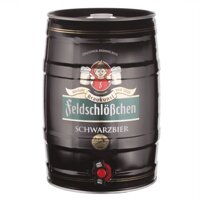 Bia Feldschlobchen Schwarzebier 5% Bom 5 Lít